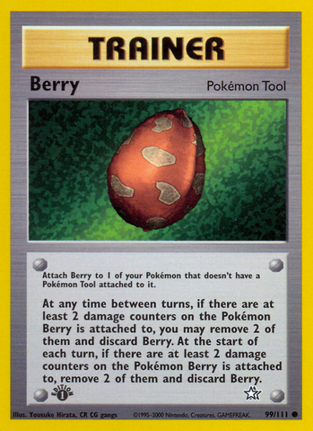 Berry (99/111) [Neo Genesis 1st Edition] - Destination Retro