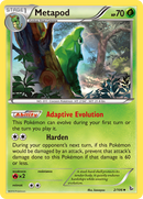 Metapod (2/106) [XY: Flashfire] - Destination Retro