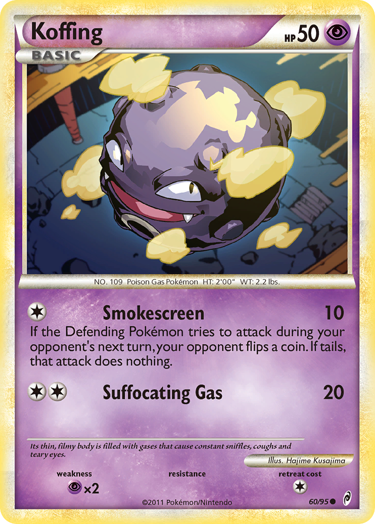 Koffing (60/95) [Call of Legends] - Destination Retro