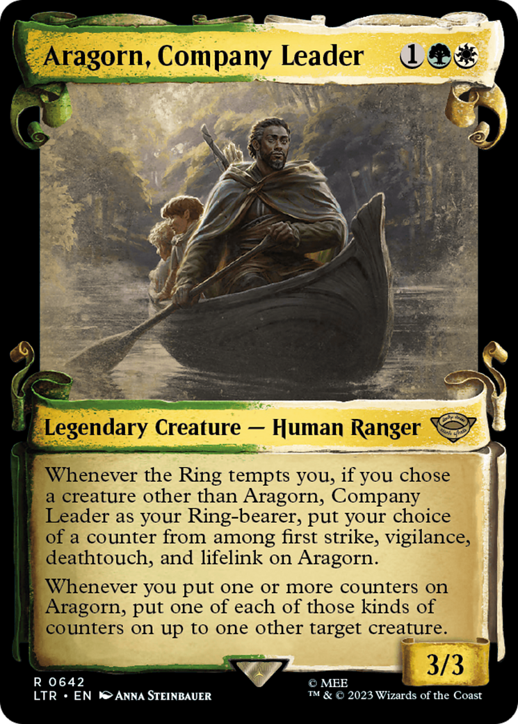 Aragorn, Company Leader [The Lord of the Rings: Tales of Middle-Earth Showcase Scrolls] - Destination Retro
