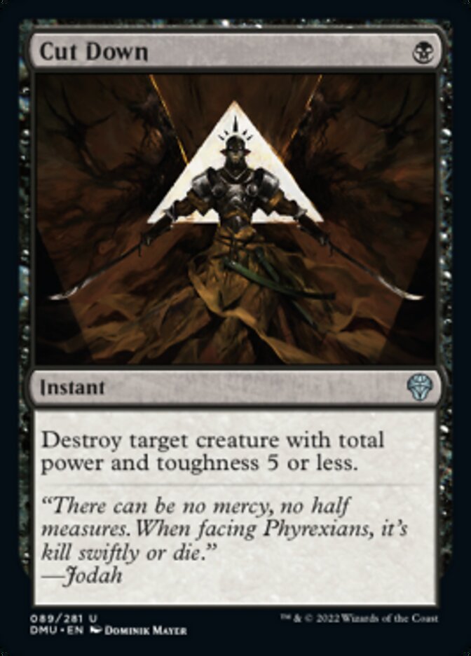 Cut Down [Dominaria United] - Destination Retro