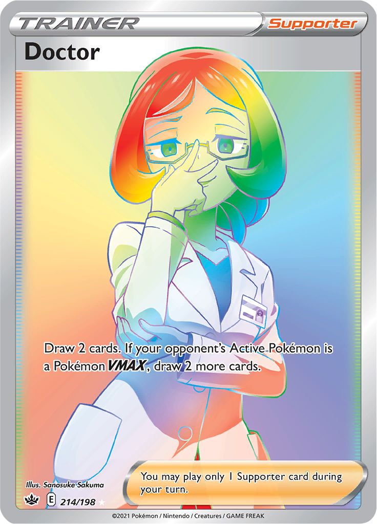 Doctor (214/198) [Sword & Shield: Chilling Reign] - Destination Retro