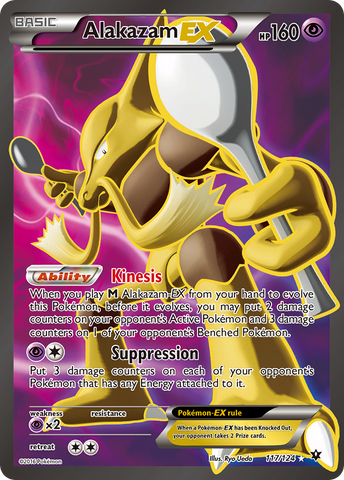 Alakazam EX (117/124) [XY: Fates Collide] - Destination Retro