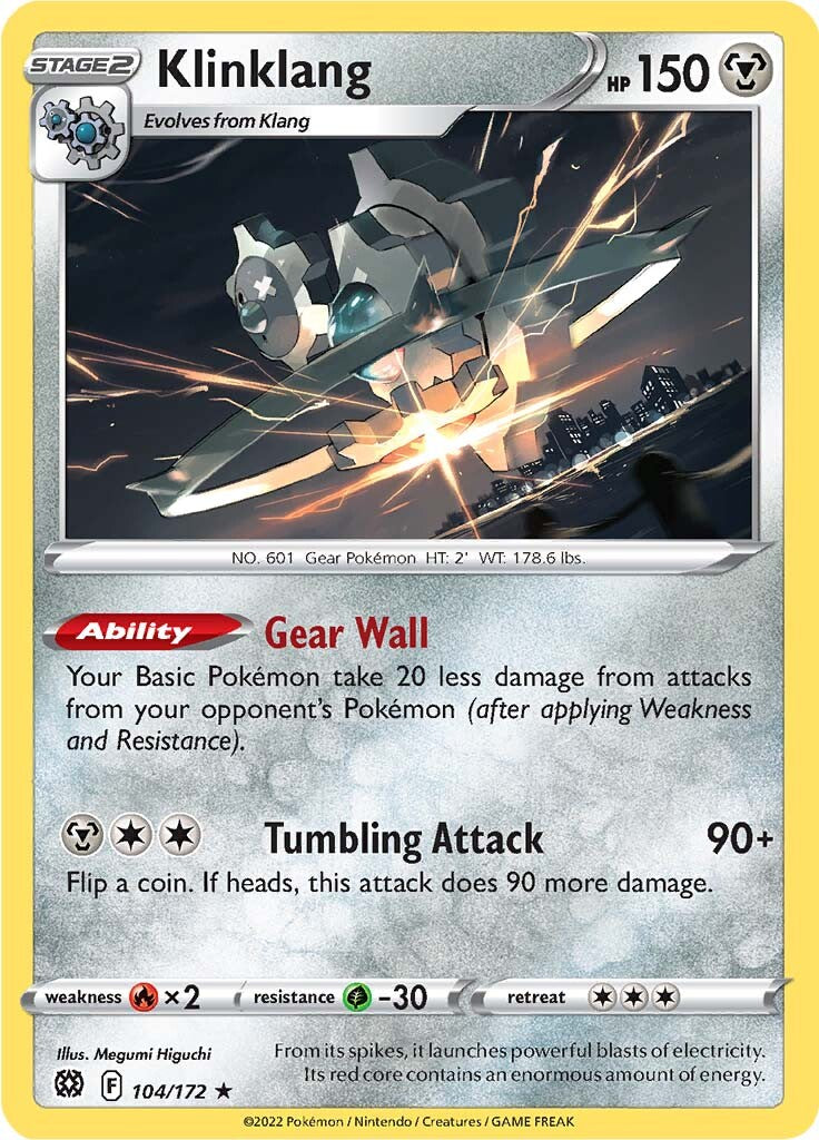 Klinklang (104/172) [Sword & Shield: Brilliant Stars] - Destination Retro