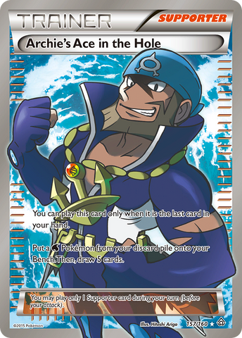 Archie's Ace in the Hole (157/160) [XY: Primal Clash] - Destination Retro