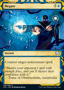 Negate (Etched Foil) [Strixhaven Mystical Archive] - Destination Retro
