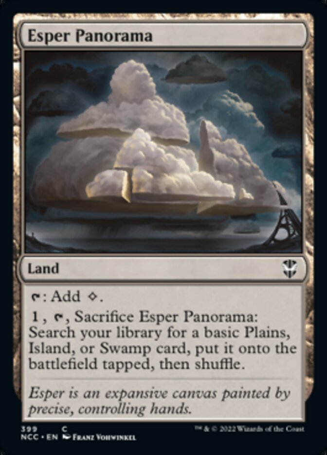 Esper Panorama [Streets of New Capenna Commander] - Destination Retro