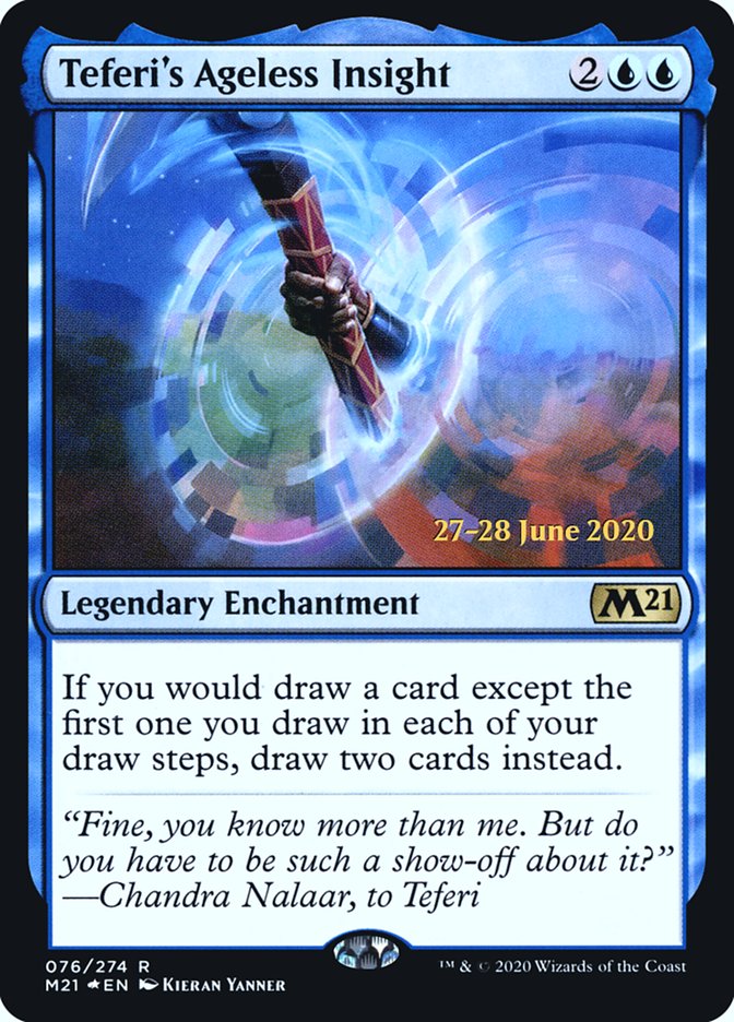 Teferi's Ageless Insight  [Core Set 2021 Prerelease Promos] - Destination Retro