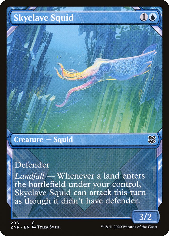 Skyclave Squid (Showcase) [Zendikar Rising] - Destination Retro