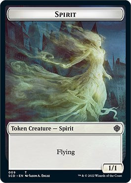 Cat Bird // Spirit Double-Sided Token [Starter Commander Decks] - Destination Retro
