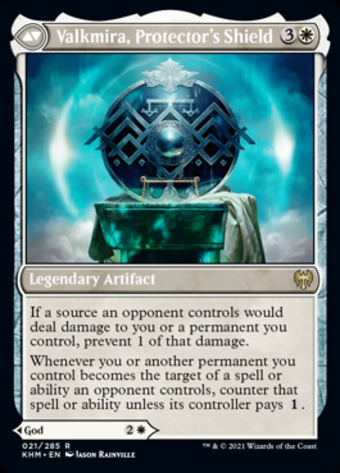 Reidane, God of the Worthy // Valkmira, Protector's Shield [Kaldheim] - Destination Retro