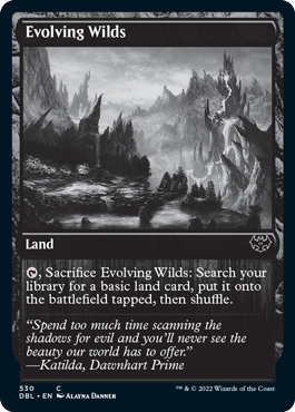 Evolving Wilds (530) [Innistrad: Double Feature] - Destination Retro