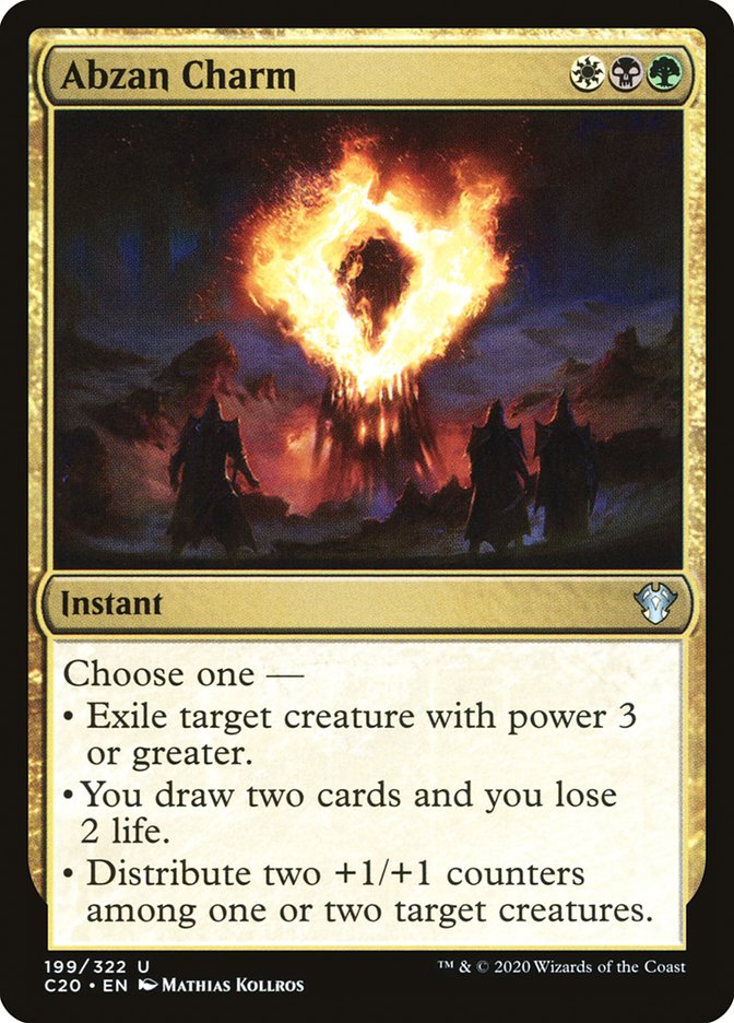 Abzan Charm [Commander 2020] - Destination Retro