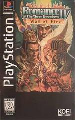 Romance of the Three Kingdoms IV Wall of Fire [Long Box] - Playstation - Destination Retro
