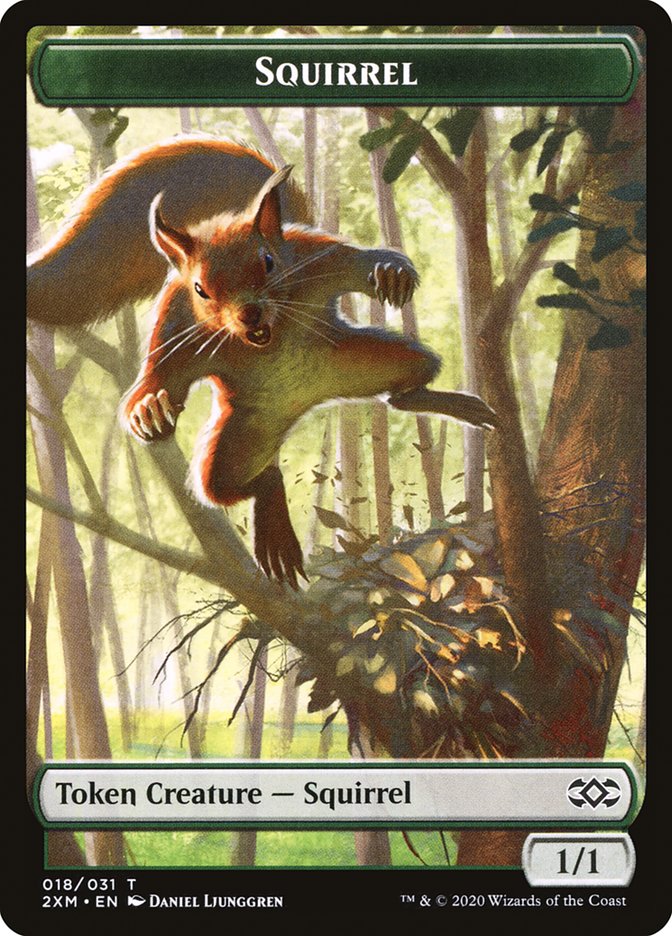Squirrel Token [Double Masters] - Destination Retro