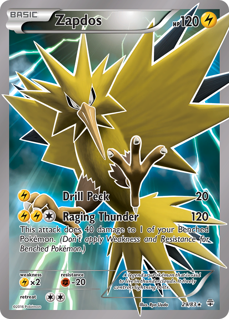 Zapdos (29/83) [XY: Generations] - Destination Retro