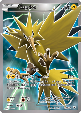 Zapdos (29/83) [XY: Generations] - Destination Retro