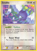 Swablu (67/106) [EX: Emerald] - Destination Retro