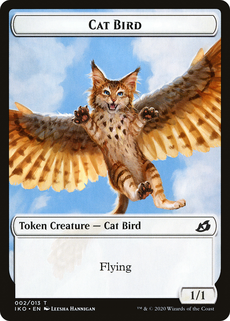 Cat Bird // Thopter Double-Sided Token [Starter Commander Decks] - Destination Retro