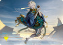 Moonfolk Puzzlemaker Art Card (Gold-Stamped Signature) [Kamigawa: Neon Dynasty Art Series] - Destination Retro