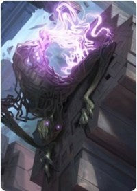 Skyclave Shade Art Card [Zendikar Rising Art Series] - Destination Retro
