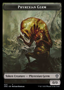 Phyrexian Mite (011) // Phyrexian Germ Double-Sided Token [Phyrexia: All Will Be One Commander Tokens] - Destination Retro