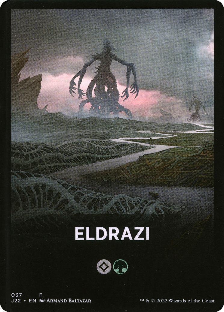 Eldrazi Theme Card [Jumpstart 2022 Front Cards] - Destination Retro