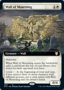 Wall of Mourning (Extended) [Innistrad: Midnight Hunt Commander] - Destination Retro