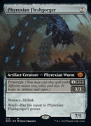Phyrexian Fleshgorger (Extended Art) [The Brothers' War] - Destination Retro