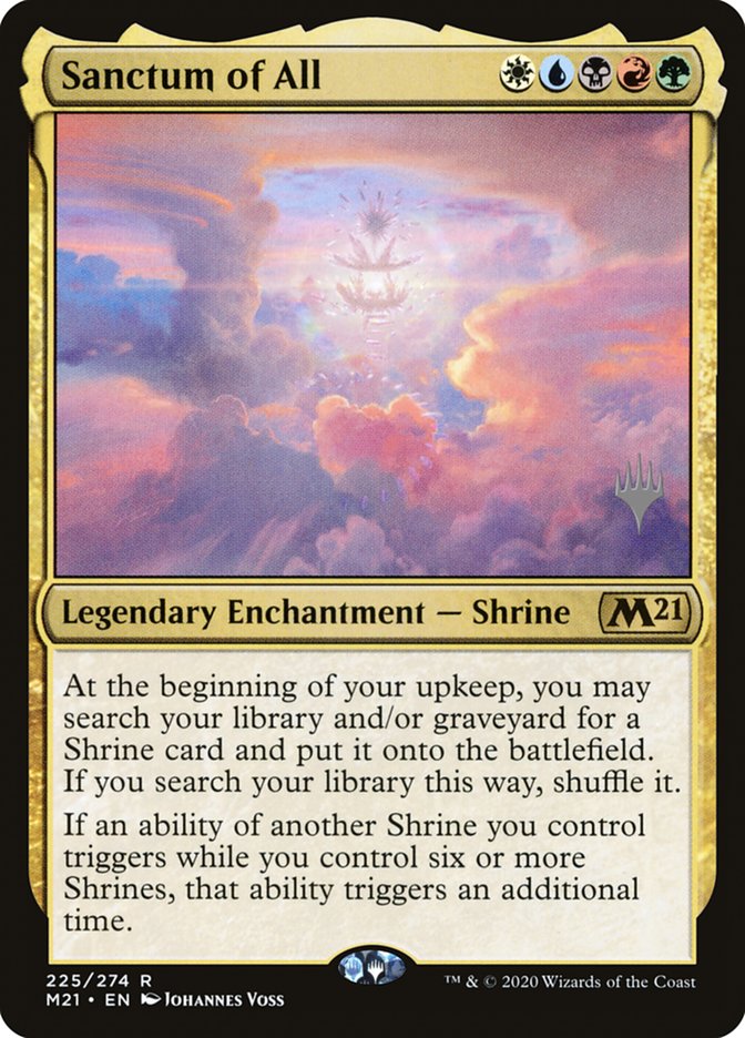 Sanctum of All (Promo Pack) [Core Set 2021 Promos] - Destination Retro
