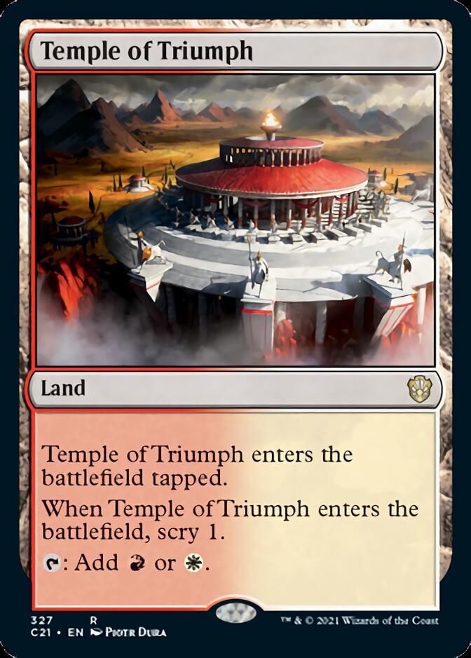 Temple of Triumph [Commander 2021] - Destination Retro