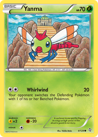 Yanma (4/124) [Black & White: Dragons Exalted] - Destination Retro