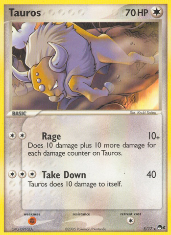 Tauros (5/17) [POP Series 2] - Destination Retro