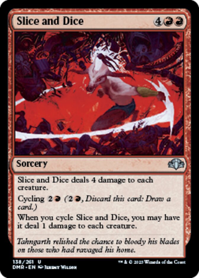 Slice and Dice [Dominaria Remastered] - Destination Retro