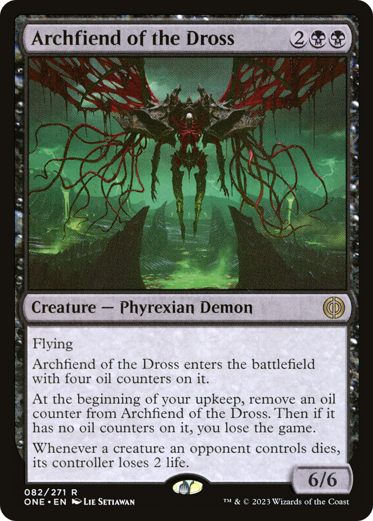 Archfiend of the Dross [Phyrexia: All Will Be One] - Destination Retro