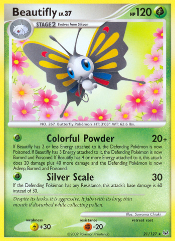 Beautifly (21/127) [Platinum: Base Set] - Destination Retro
