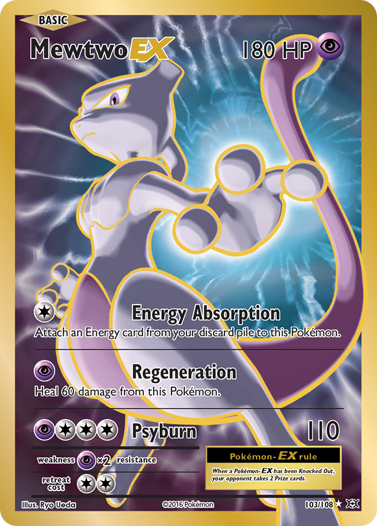 Mewtwo EX (103/108) [XY: Evolutions] - Destination Retro