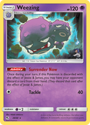 Weezing (29/68) [Sun & Moon: Hidden Fates] - Destination Retro