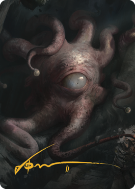 Consuming Aberration Art Card (Gold-Stamped Signature) [Commander Legends: Battle for Baldur's Gate Art Series] - Destination Retro