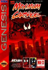 Spiderman Maximum Carnage [Cardboard Box] - Sega Genesis - Destination Retro