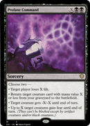 Profane Command [Starter Commander Decks] - Destination Retro
