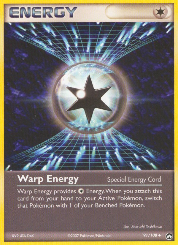 Warp Energy (91/108) [EX: Power Keepers] - Destination Retro
