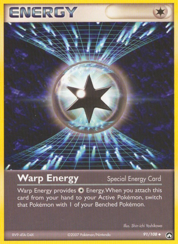 Warp Energy (91/108) [EX: Power Keepers] - Destination Retro