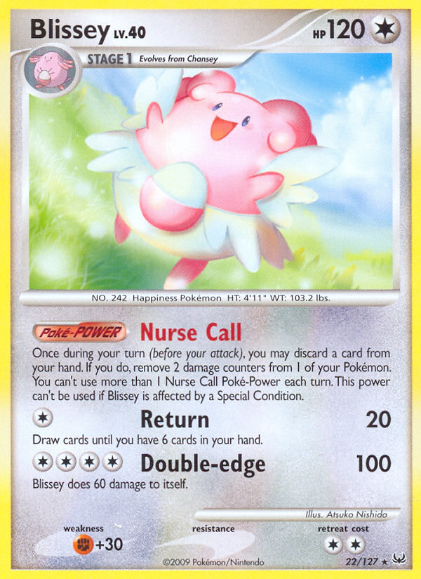 Blissey (22/127) [Platinum: Base Set] - Destination Retro