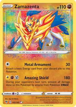 Zamazenta (102) [Sword & Shield: Vivid Voltage] - Destination Retro