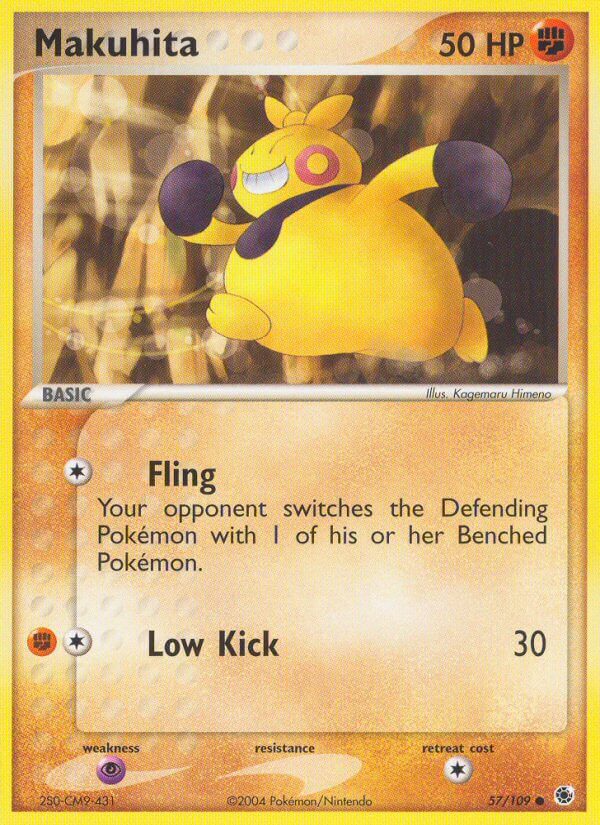 Makuhita (57/109) [EX: Battle Stadium] - Destination Retro