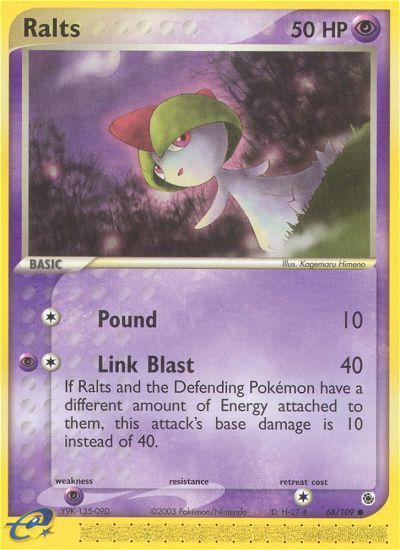 Ralts (68/109) [EX: Ruby & Sapphire] - Destination Retro