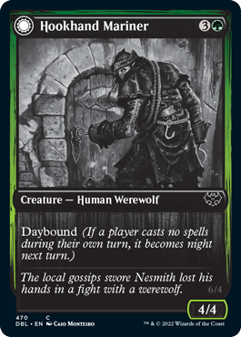 Hookhand Mariner // Riphook Raider [Innistrad: Double Feature] - Destination Retro