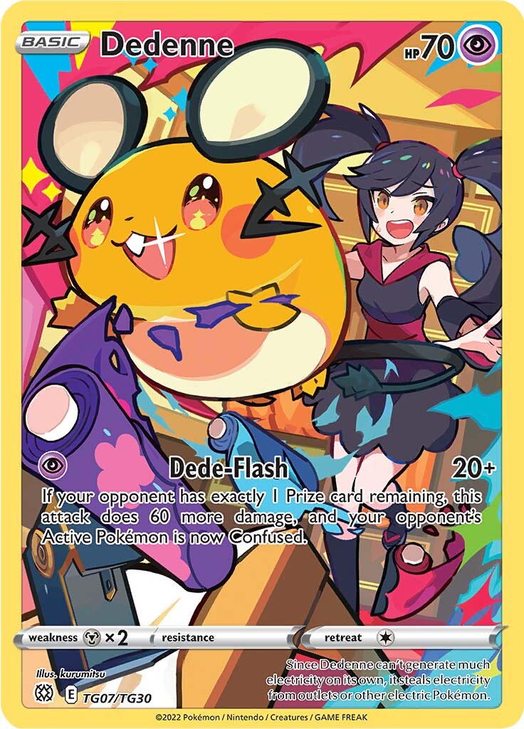 Dedenne (TG07/TG30) [Sword & Shield: Brilliant Stars] - Destination Retro