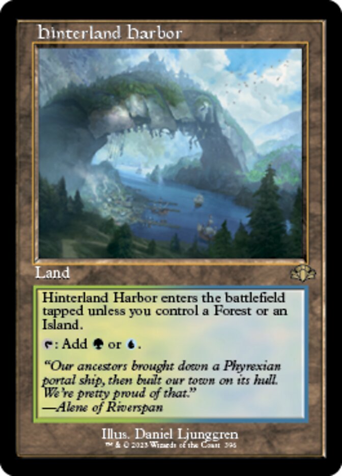 Hinterland Harbor (Retro) [Dominaria Remastered] - Destination Retro